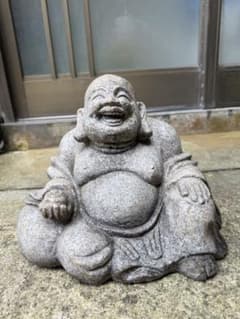 と*ん様 布袋尊 石像 七福神 彫刻 仏像 縁起物 庭園置物 美術品 骨董 と*ん様 布袋尊 石像 七福神 彫刻 仏像 縁起物 庭園置物 美術品 骨董