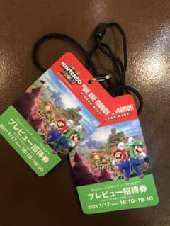 ニンテンドーワールド プレビュー招待券のサムネイル