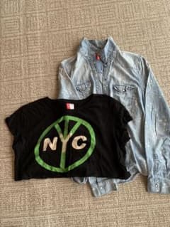 H&M t シャツ と シャツ です。のサムネイル