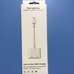 新品  iPhone イヤホン 変換ケーブルのサムネイル