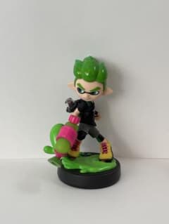 amiibo ボーイネオングリーン　アミーボ　スプラトゥーンのサムネイル