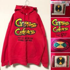 大人気❗️CROSS COLOURS クロスカラーズ ビッグサイズ パーカー 赤 
