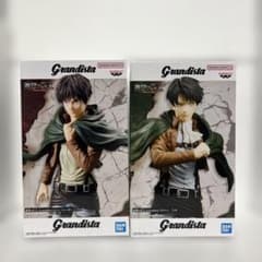 進撃の巨人 フィギュア Grandista エレン リヴァイ - メルカリ