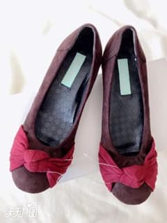 新品　未使用　痛くない　ウエッジソール　パンプス　24センチのサムネイル