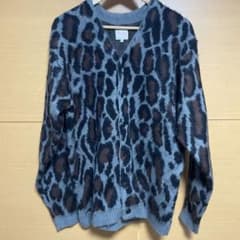 PENNEYS×FREAK’S 別注モヘヤタッチシャギーカーディガン　レオパードのサムネイル