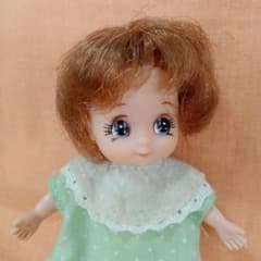 タカラ チビッコメイト クリちゃん？ ショートカットの可愛いお人形