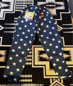 新品未使用　クックマン　シェフパンツ　星柄のサムネイル