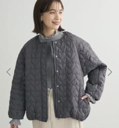 swing by ハートキルトコクーンブルゾンのサムネイル