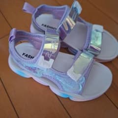 女の子　サンダル　size17のサムネイル