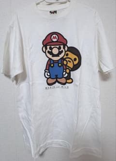 A BATHING APE マリオ to マイロ Tシャツ ホワイト M