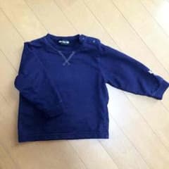 あんず様専用  美品！長袖カットソー★ネイビー 80のサムネイル
