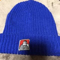 BEN DAVIS ニット帽 青色のサムネイル