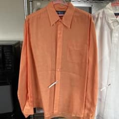 Ralph Lauren オレンジ 長袖シャツ Lのサムネイル