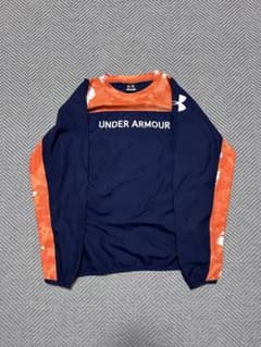 UNDER ARMOUR 野球用ウェア YXL ネイビー オレンジのサムネイル