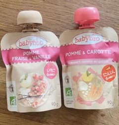 【生後6ヶ月〜】babybio スムージー　2個セットのサムネイル