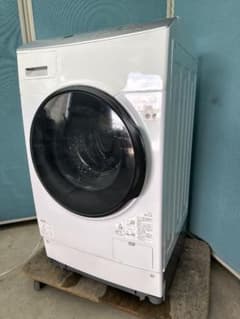 2023年製 アイリス ドラム式洗濯乾燥機8.0/4.0kg FLK842-W - メルカリ