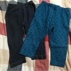 ユニクロレギンスパンツ2点セットのサムネイル
