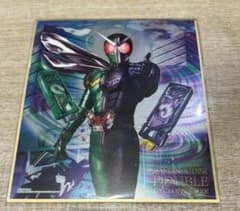 仮面ライダー 色紙アート ダブル Ｗ サイクロン ジョーカーのサムネイル