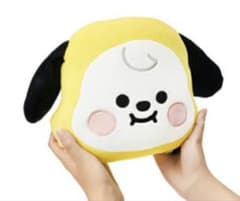 한국 Linefriends 공식 BT21 CHIMMY 아기 얼굴 쿠션