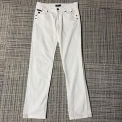 希少 00s D&G ドルチェ＆ガッバーナ ギミック ローライズデニム 白 希少 00s D&G ドルチェ＆ガッバーナ ギミック ローライズデニム 白
