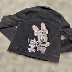 H&M ミニー デニムジャケット キッズ　ディズニー