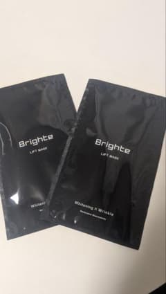 Brighte LIFT MASK 薬用シートマスク 2枚セットのサムネイル