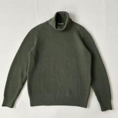 専用★カシミヤ混✨　4(M)　オーラリー　ウールカシミヤリブニット　セーター AURALEE オーラリー リブニット サイズ4 カシミヤ混 ウール 日本製