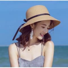 SALE中！　麦わら帽子  レディースのサムネイル