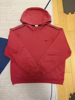あ*り様 NIKE00sスウェットパーカー赤レッドソロスウッシュプルオーバーソリのサムネイル