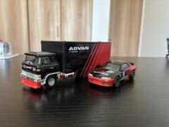 Hot Wheels ADVAN トランスポーター & スカイライン セットのサムネイル