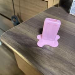 溶けたアイスキャンディー型 ミニチュア ピンクのサムネイル