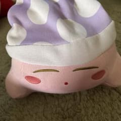カービィ 帽子付きぬいぐるみ　あみあみBIGぬいぐるみ　すやすやのサムネイル