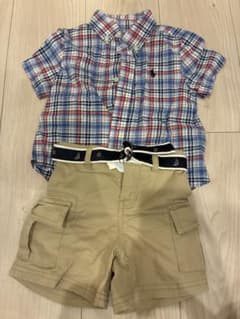 Ralph Lauren 半袖シャツ ショートパンツ セット 18Mのサムネイル