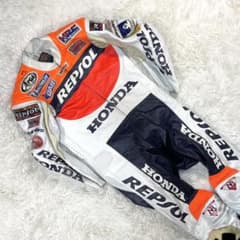 NANKAI MFJ認証　REPSOL HONDA レーシングスーツ　XL NANKAI MFJ認証 REPSOL HONDA レーシングスーツ XL - メルカリ