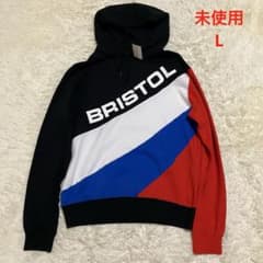 未使用　エフシーレアルブリストル　マルチカラー　ボーダー　ロゴ　プルオーバー 未使用 エフシーレアルブリストル マルチカラー ボーダー ロゴ プル