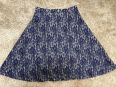 【美品】ketty レース フレアスカート ネイビー 2のサムネイル