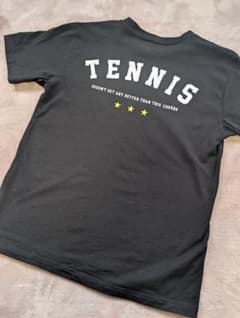 NEWERA　TENNIS ブラック Tシャツのサムネイル