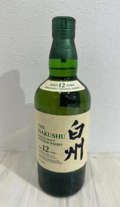 GT0757】未開栓 サントリー 白州12年 43％ 700ml ウイスキー - メルカリ