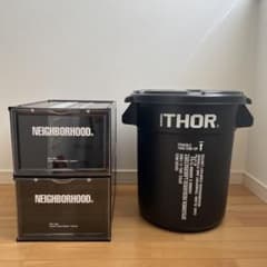 NEIGHBORHOOD SRL THOR コンテナ 23L・シューズケース2個 NEIGHBORHOOD SRL THOR コンテナ 23L・シューズケース2個 - メルカリ