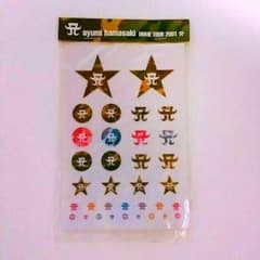 浜崎あゆみ シール　ステッカー　DOME TOUR 2001のサムネイル