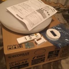 CL6D-4.0 アイリスオーヤマ LEDシーリングライトのサムネイル