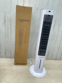 値下25年製 動作品 ここひえタワー T2 冷風扇 リモコン付き ミスト機能 Shop Japan ここひえ タワーT2 冷風扇 25年製 ミスト 動作確認済