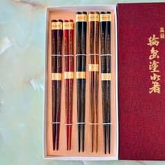 高級輪島塗箸5膳セット SK-IK5071 - メルカリ