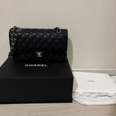 CHANEL 11.22 クラシックハンドバッグ マトラッセ25 ブラック - メルカリ