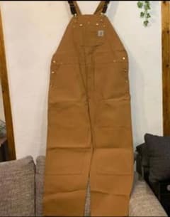 【Carhartt カーハート】オーバーオール 茶 ブラウンのサムネイル