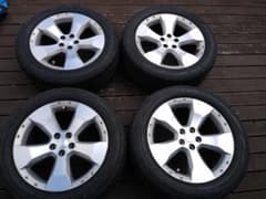 スバル　フォレスター純正ホイール　4本　SH5　スバル　トヨタのサムネイル