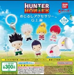 [풀콘①전 5종]HUNTER×HUNTER 메지루시 액세서리 GI편