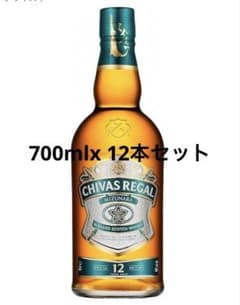 CHIVAS REGAL 12年 ミズナラ樽 700ml 12本セット - メルカリ