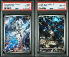 PSA10】Nのゼクロム Nのレシラム AR 連番 - メルカリ