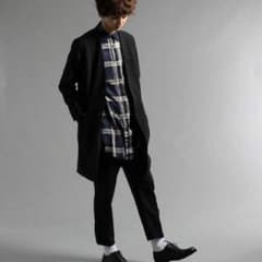 ハレ ロング丈 チェックシャツのサムネイル